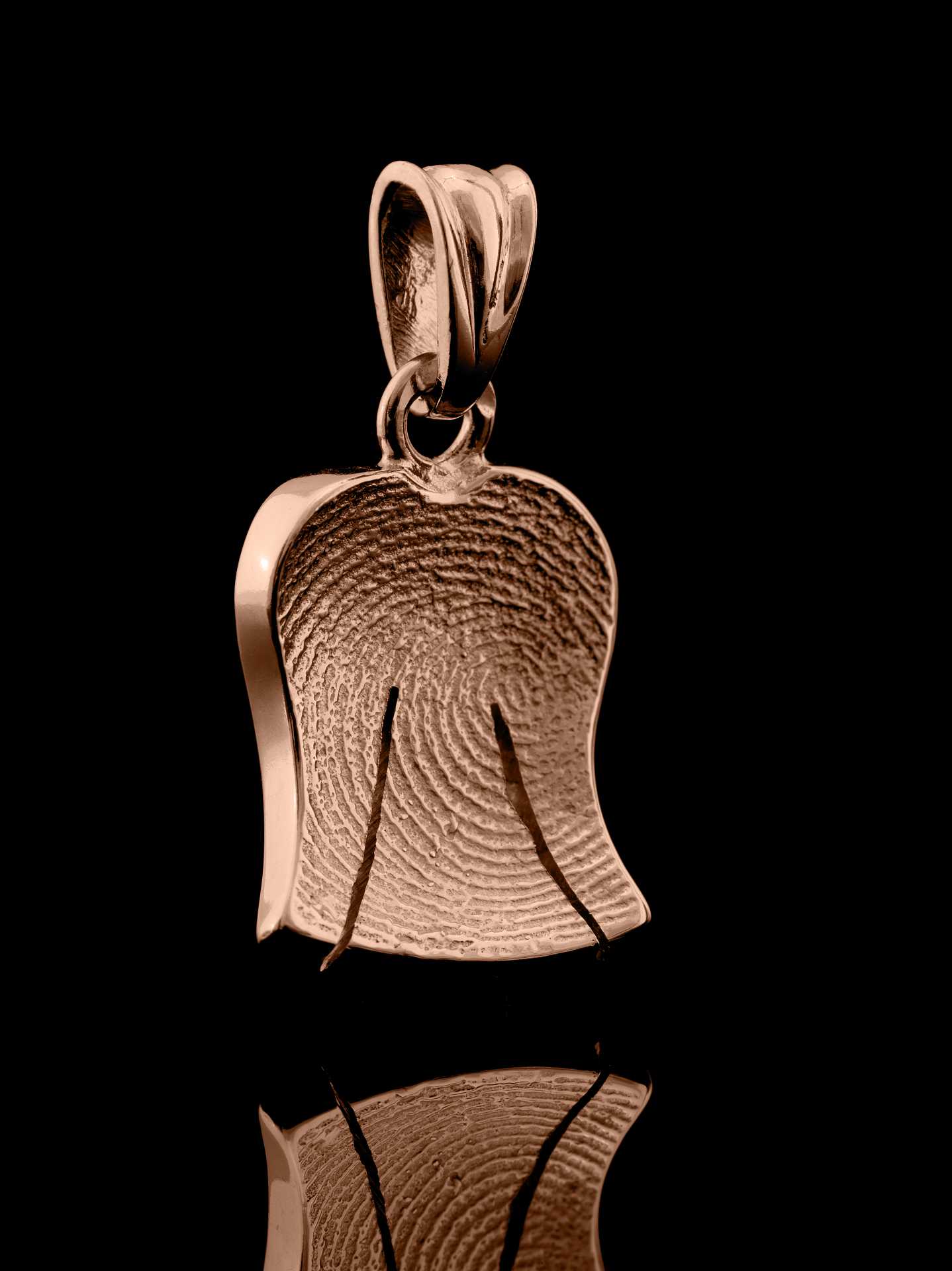 Engel Fingerprint in Rotgold